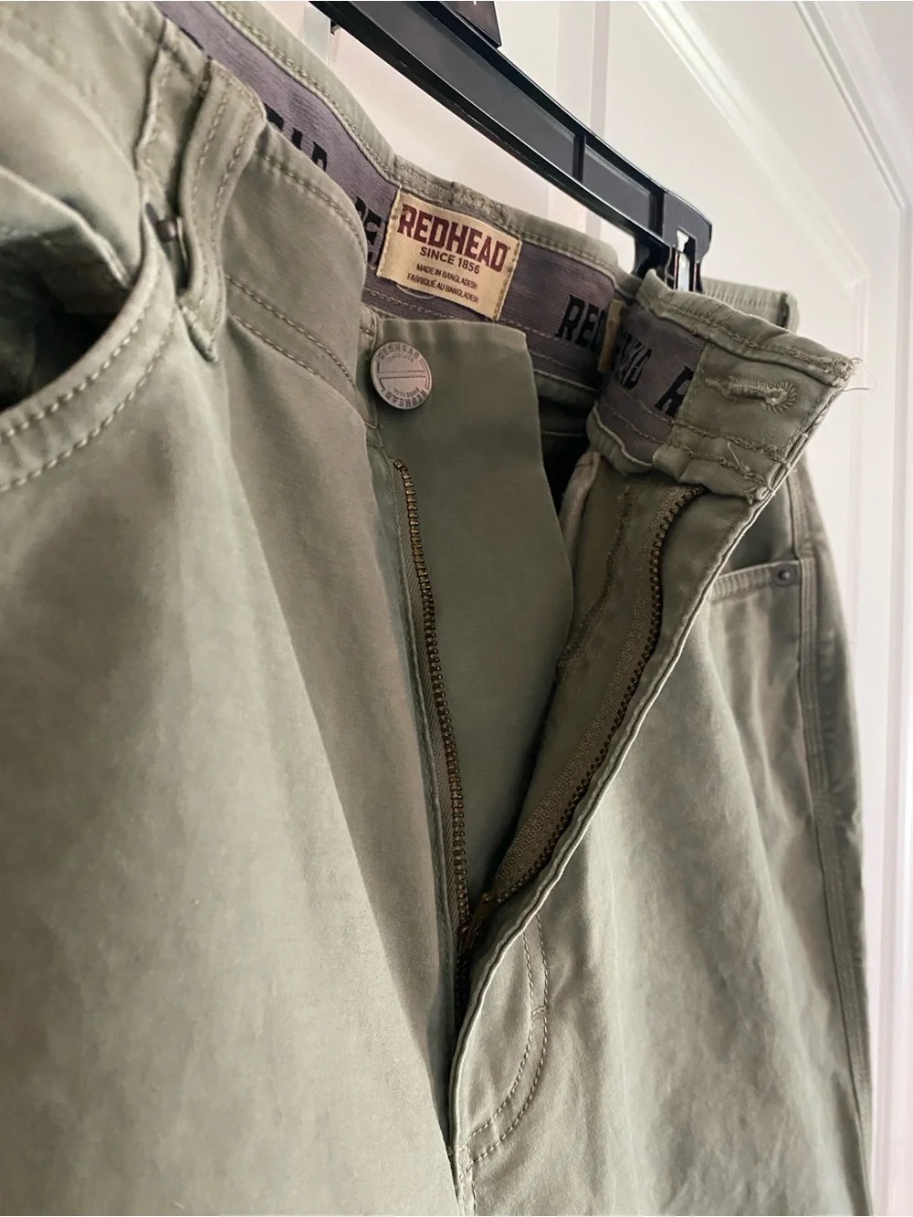 RedHead Olive Cargo Pants for Men